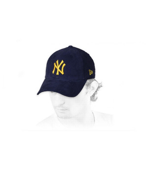 Cap NY  Kordsamt  blau gelb Cord Pack 940 NY navy yellow